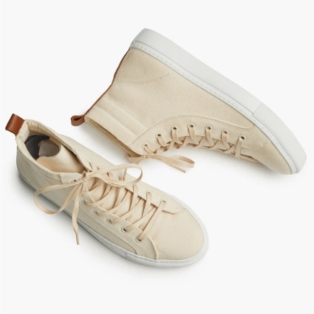 Able Zell High Tops Size 39 in Canvas/Honey